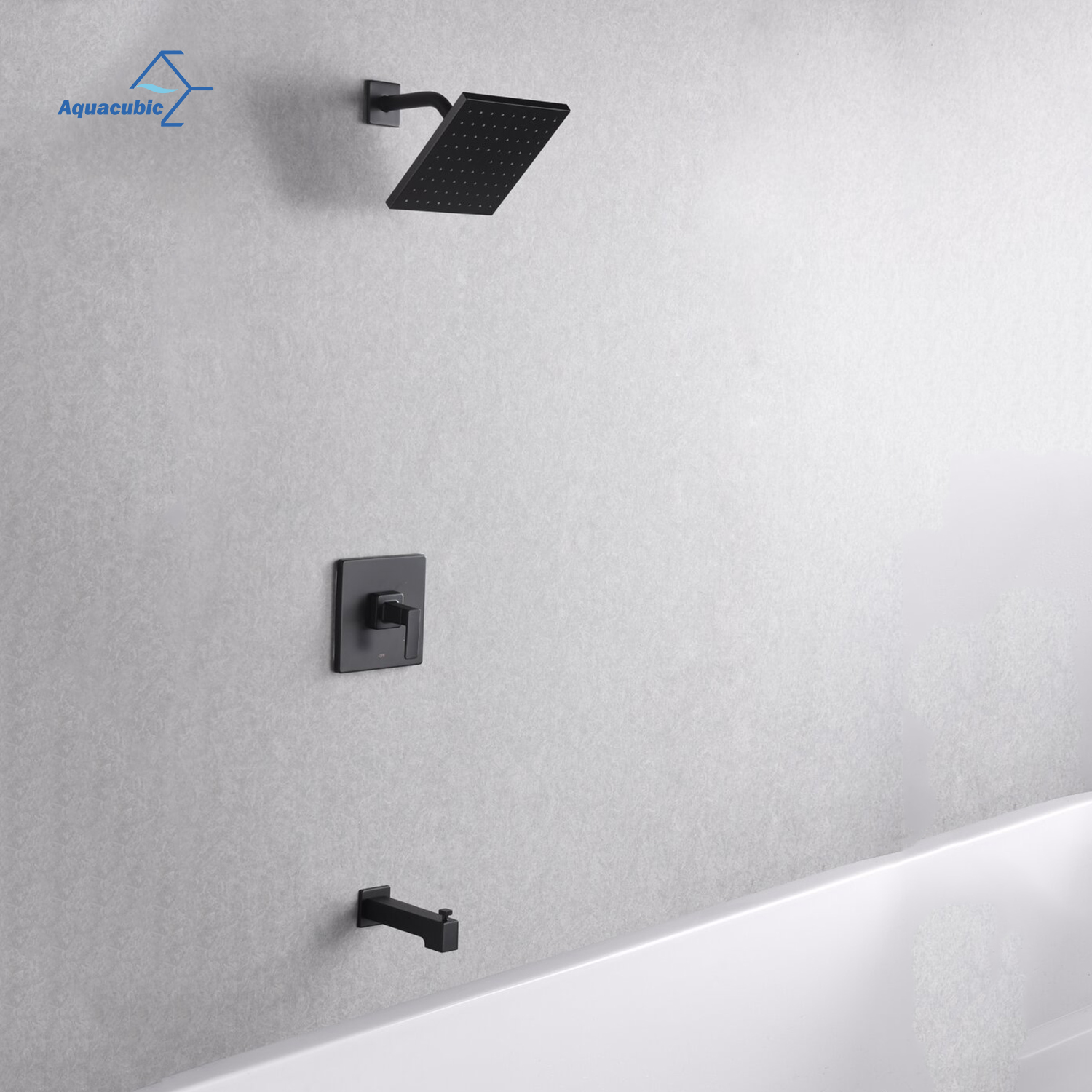 Wysokociśnieniowe zestawy kranów prysznicowych z opadami deszczu Kompletny zestaw baterii do wanny łazienkowej i czarnego systemu prysznicowego
